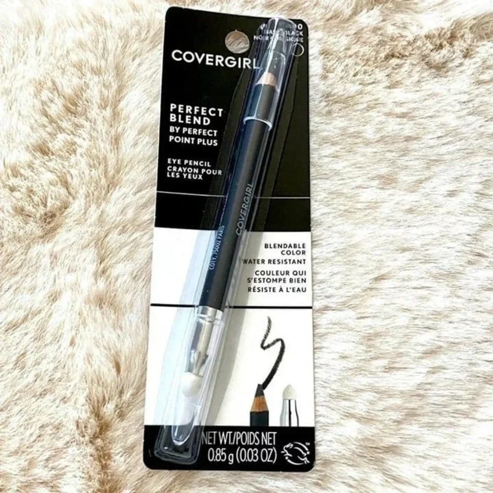 NIB COVERGIRL Perfect Blend Basic Black Eyeliner Pencil Blending Tip 100 black